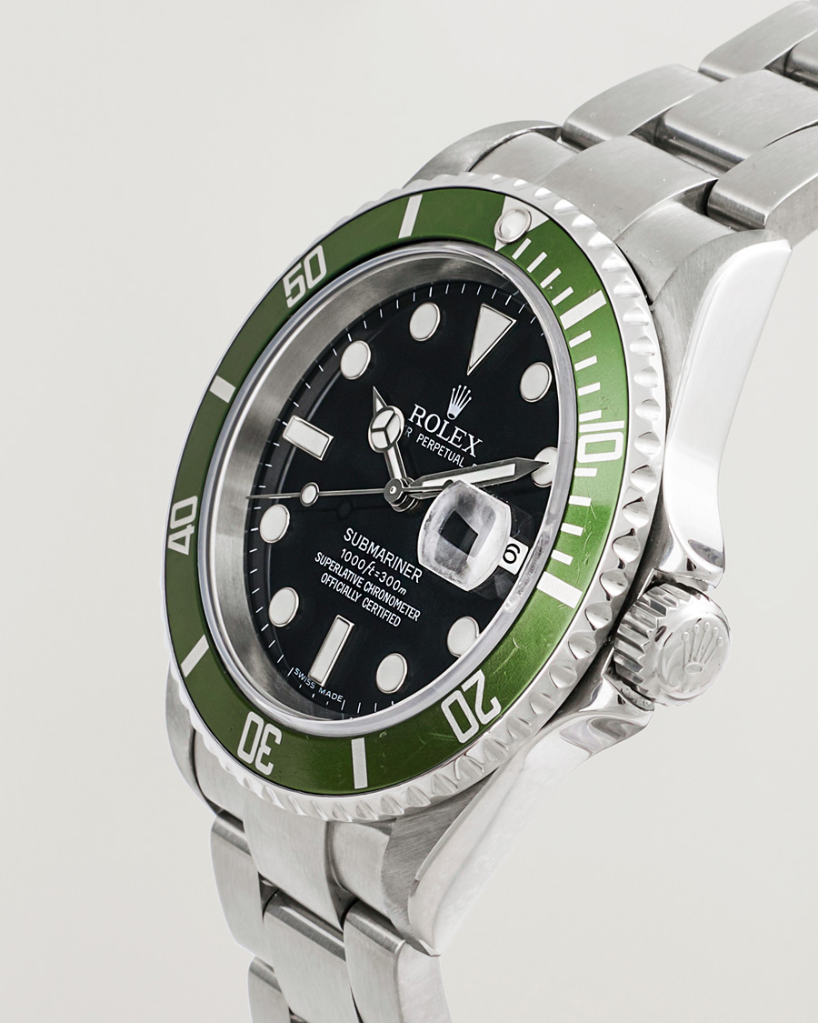 Homme | Pre-Owned & Vintage Watches | Rolex Pre-Owned | Submariner Date Kermit
