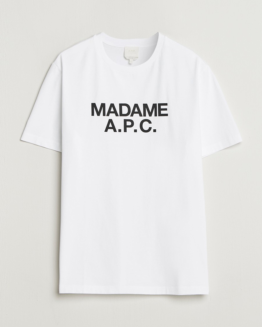 Homme | T-shirts | A.P.C. | Madame T-Shirt White