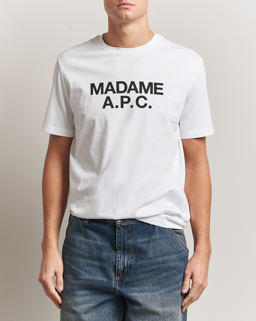 Homme | T-shirts | A.P.C. | Madame T-Shirt White