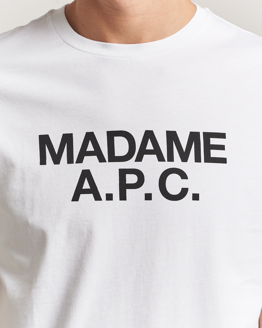 Homme | T-shirts | A.P.C. | Madame T-Shirt White