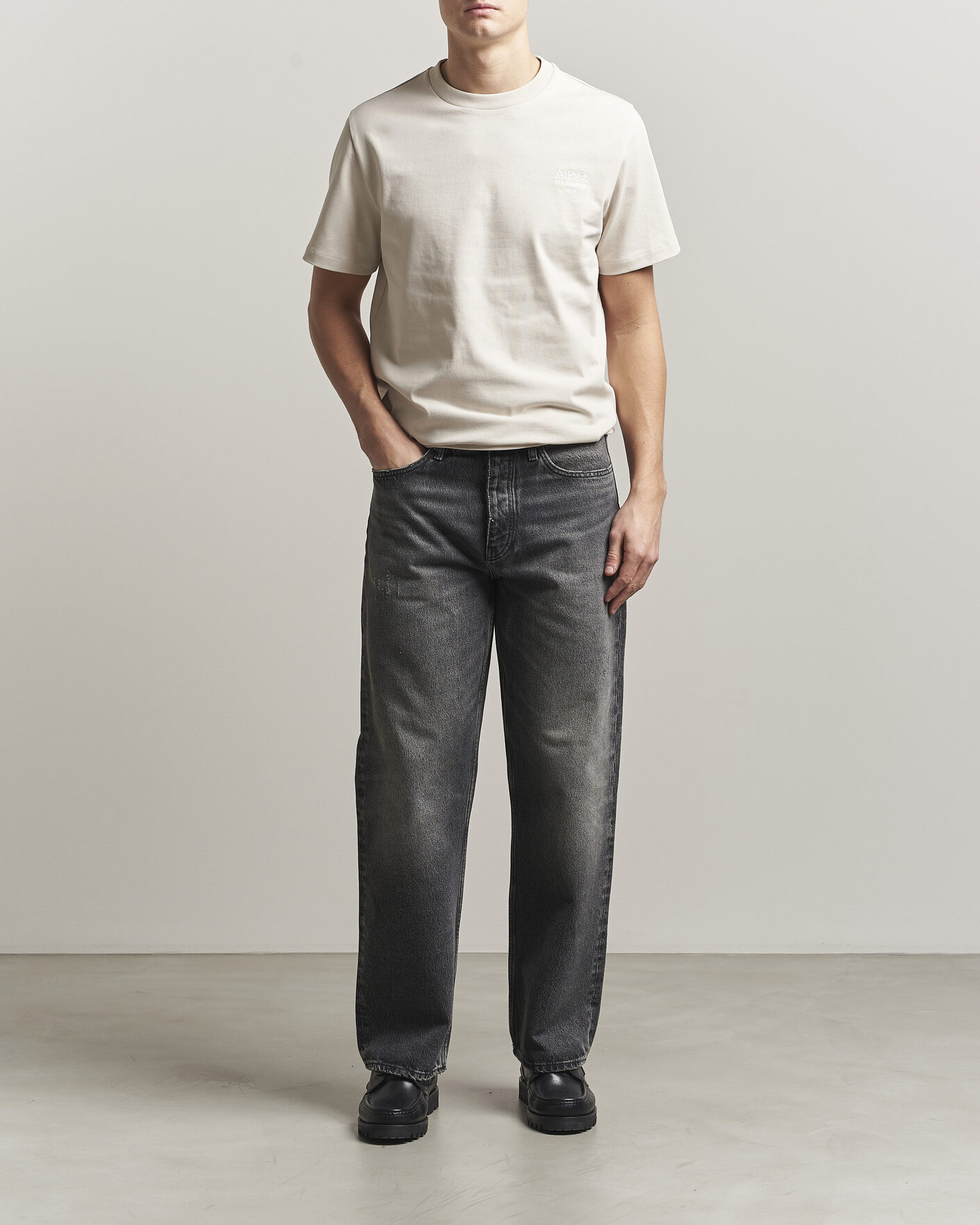 Homme | T-shirts | A.P.C. | Rue Madame T-Shirt Mastic