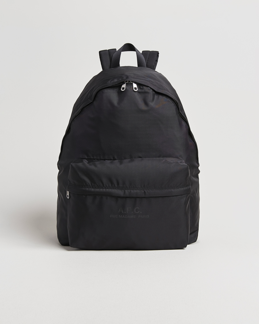 Homme | Sacs | A.P.C. | Backstage Nylon Cordura Backpack Black