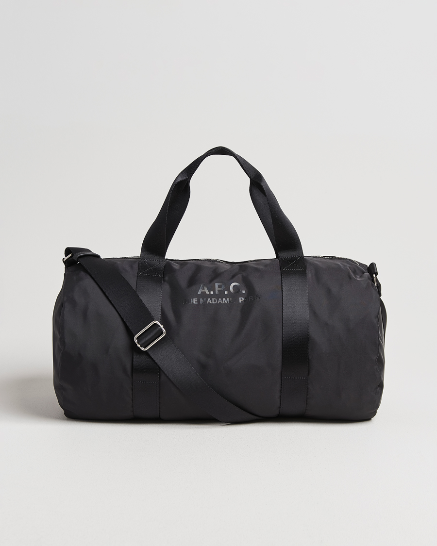 Homme | A.P.C. Backstage Nylon Cordura Gym Bag Black | A.P.C. | Backstage Nylon Cordura Gym Bag Black