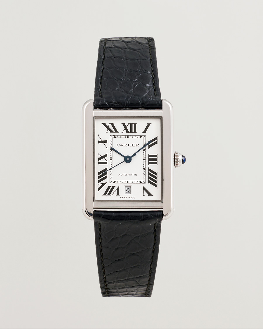 Homme | Cartier Pre-Owned Tank Solo XL | Cartier Pre-Owned | Tank Solo XL