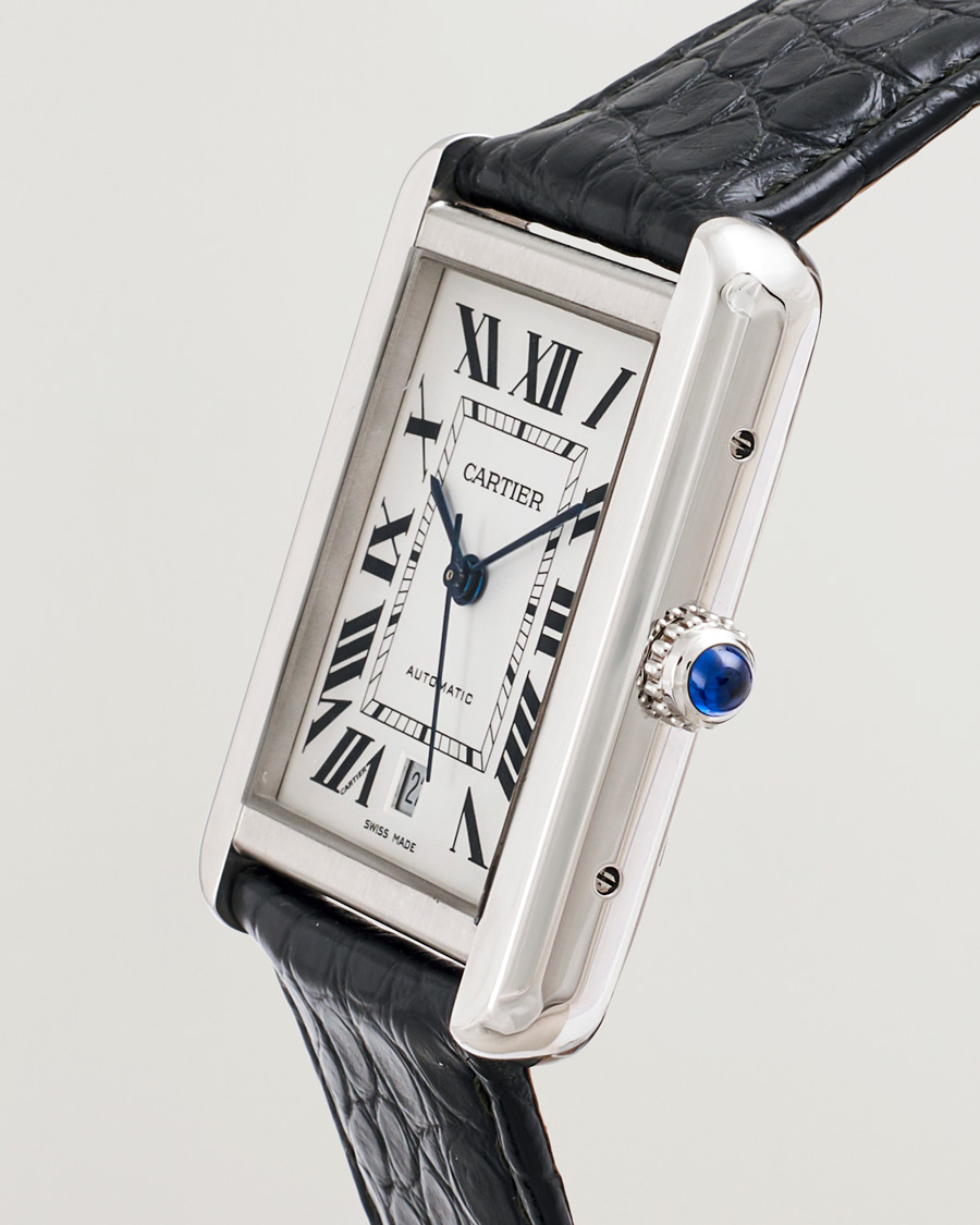 Homme | Cartier Pre-Owned Tank Solo XL | Cartier Pre-Owned | Tank Solo XL