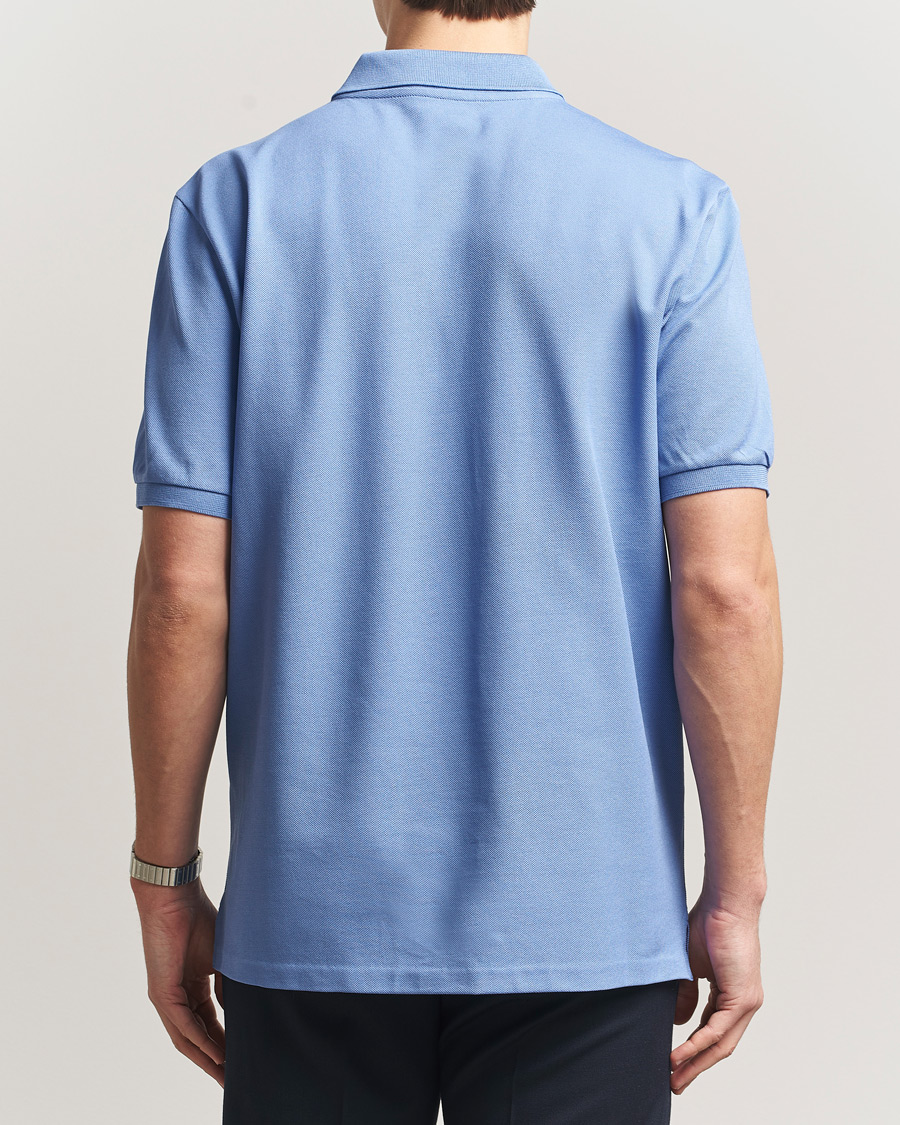 Homme | Polos | Ralph Lauren Purple Label | Mercerized Cotton Polo Light Blue