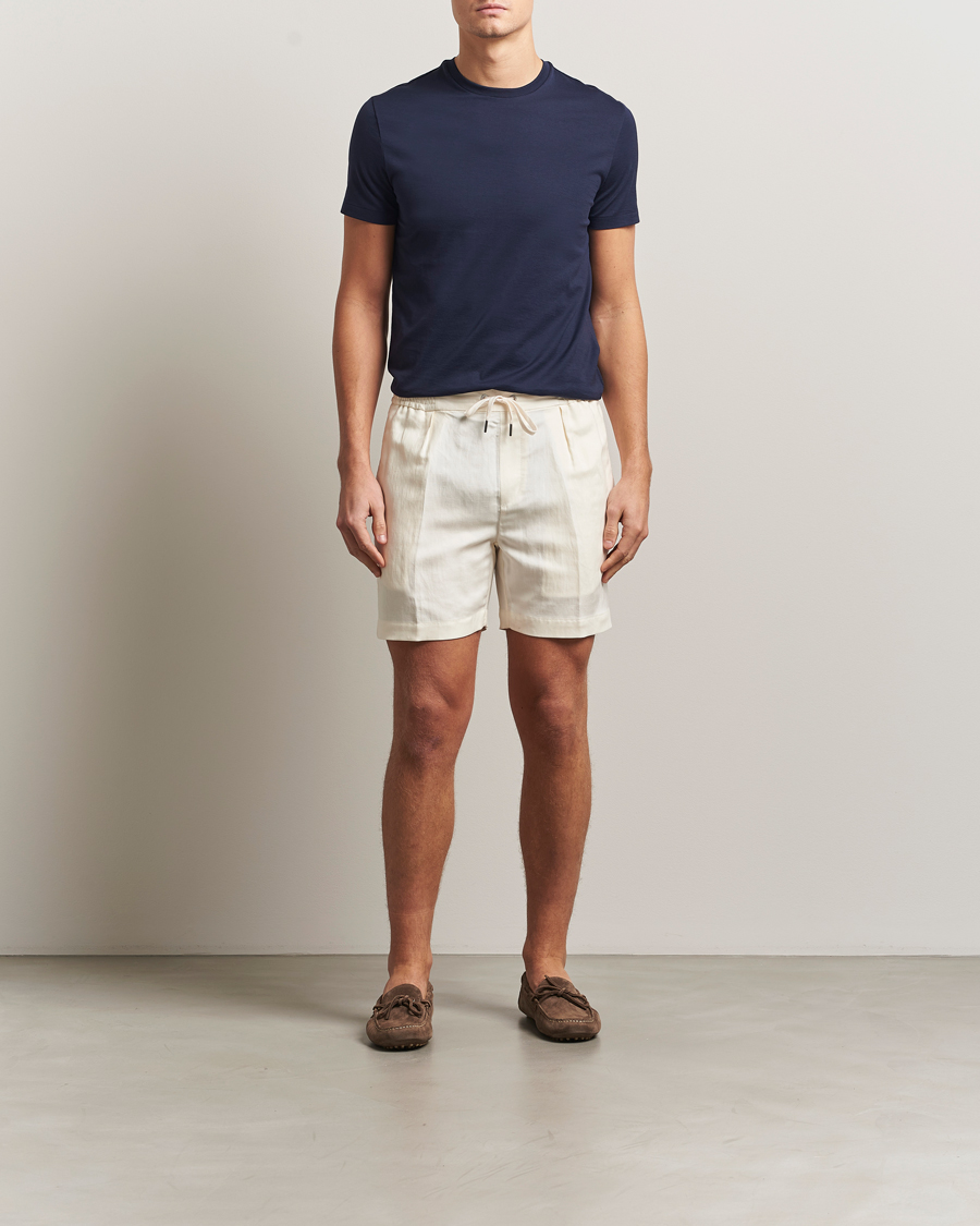 Homme | T-shirts | Ralph Lauren Purple Label | Luxury Cotton T-Shirt Chairman Navy