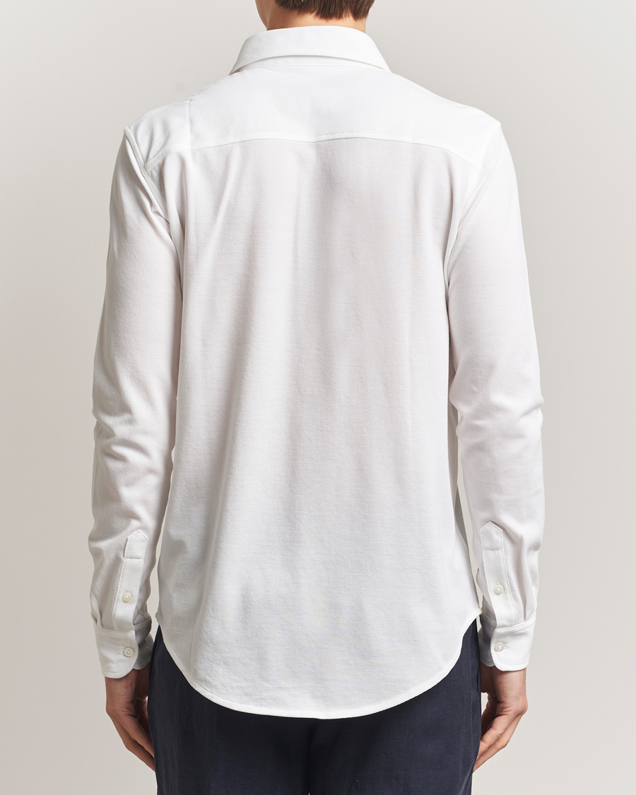 Homme | Chemises | Ralph Lauren Purple Label | Washed Cotton Pique Shirt White