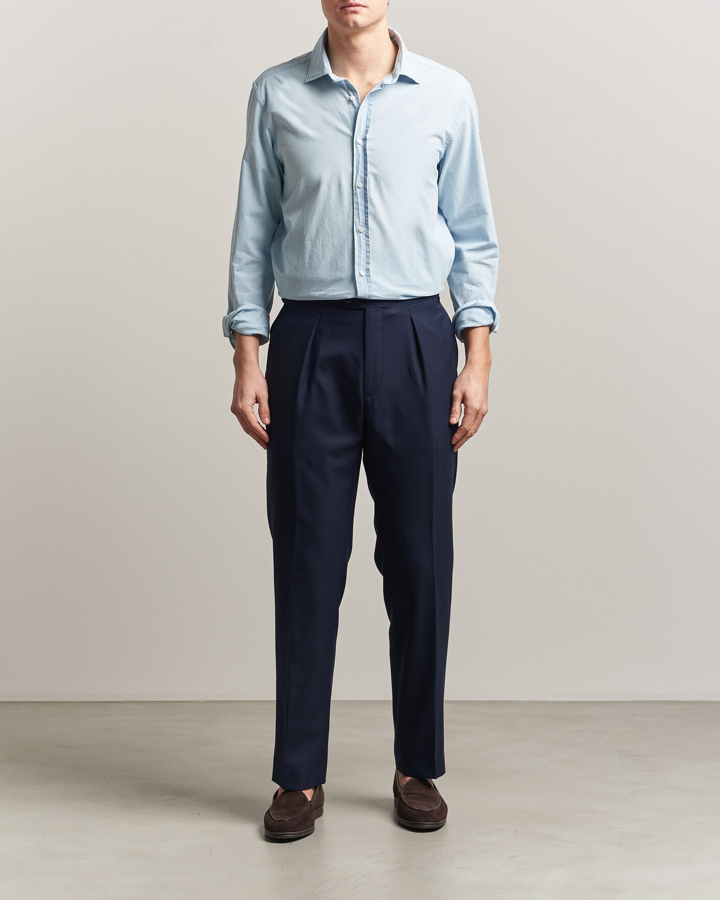 Homme | Chemises | Ralph Lauren Purple Label | Cooper Work Shirt Medium Wash