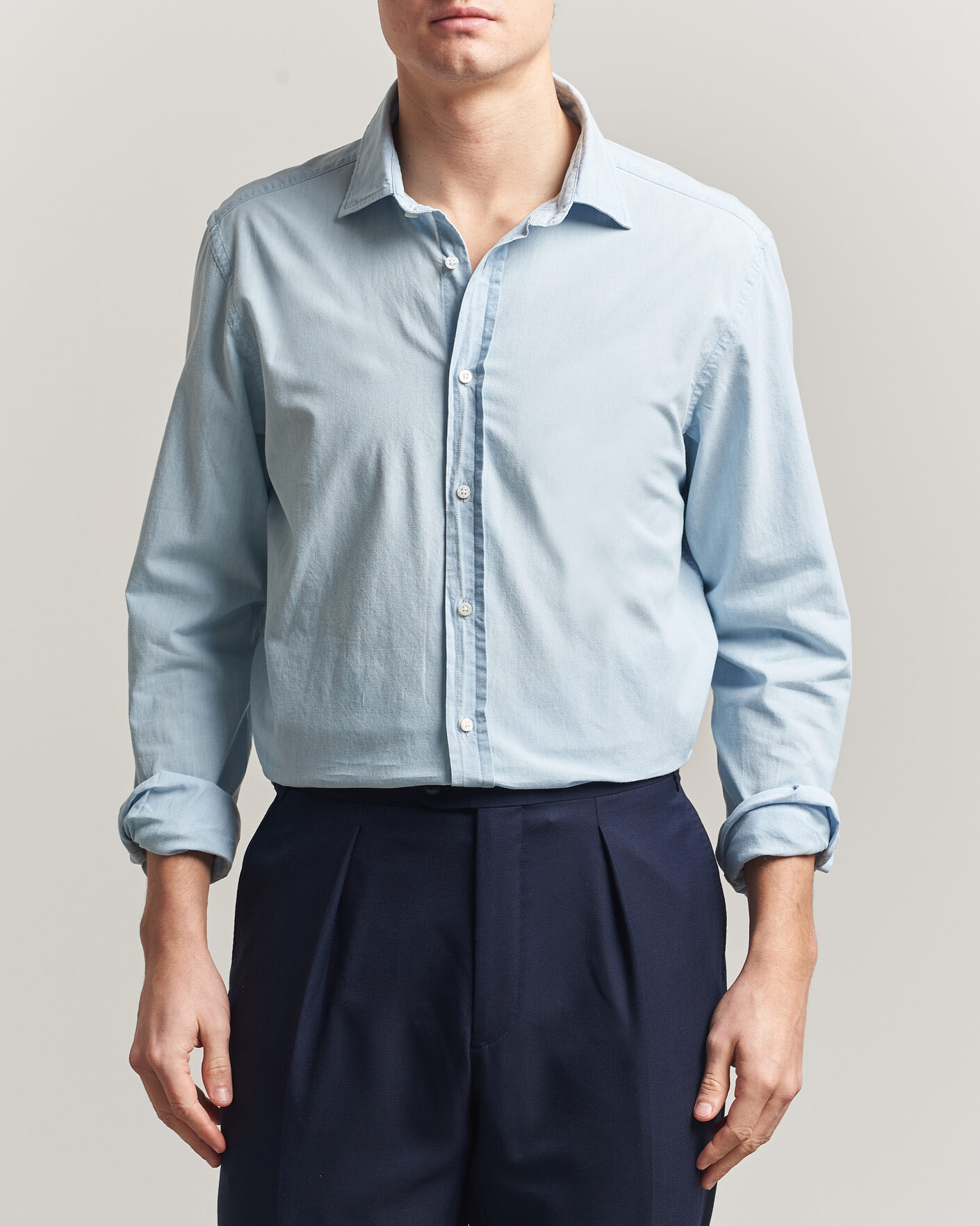 Homme | Chemises | Ralph Lauren Purple Label | Cooper Work Shirt Medium Wash