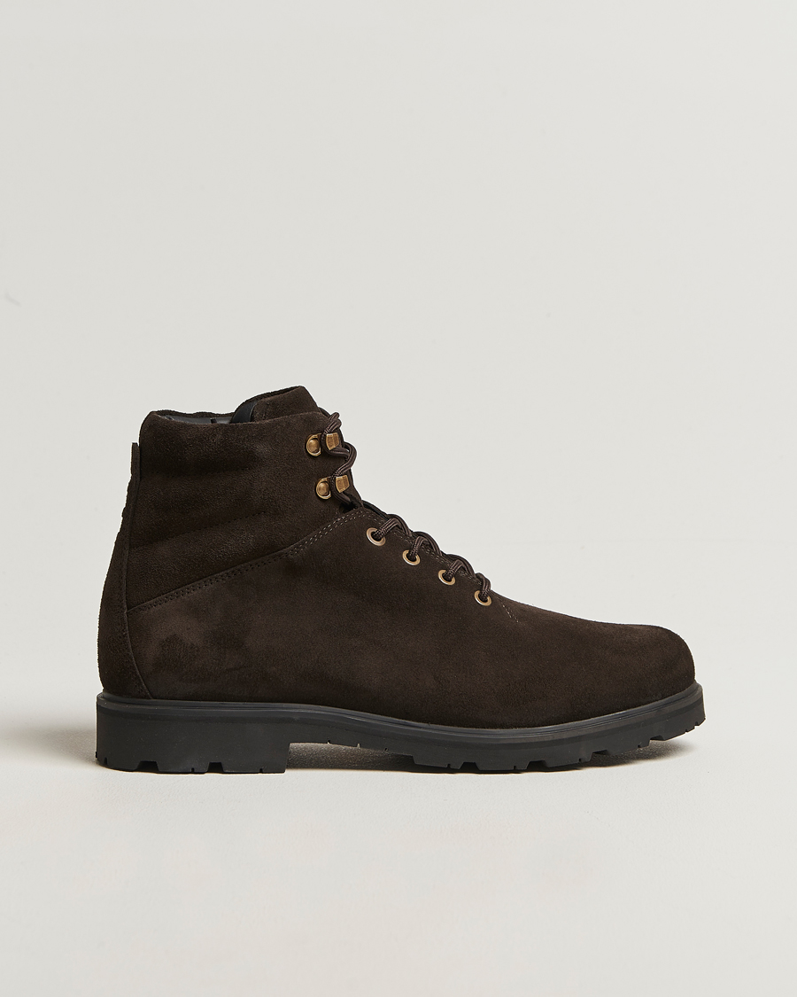 Homme | Bottes | UBR | Black Storm Suede Boot Dark Brown