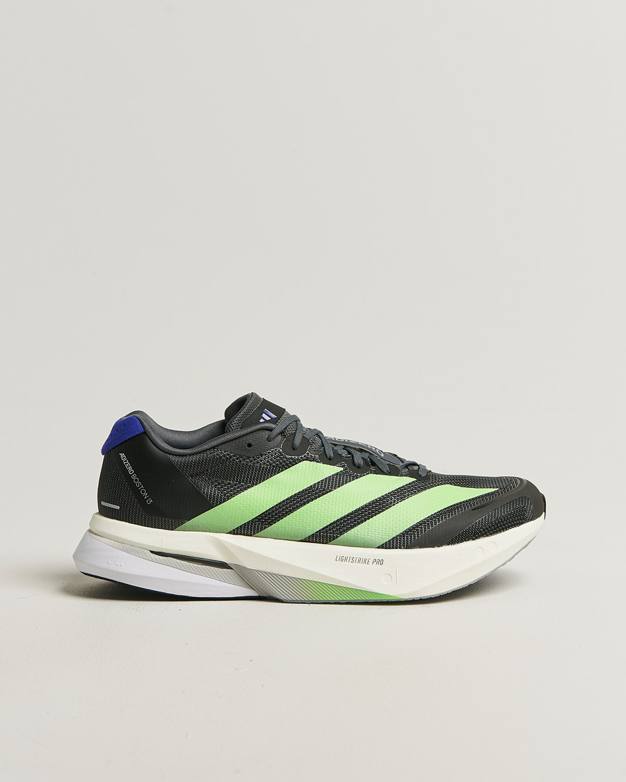Homme | Chaussures De Running | adidas Performance | Adizero Boston 13 Black/Lime