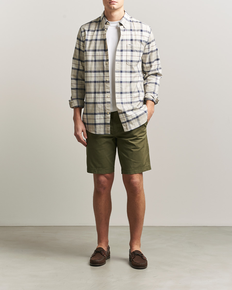 Homme | Shorts | Levi's | Garment Dyed Chino Shorts Bunker Olive