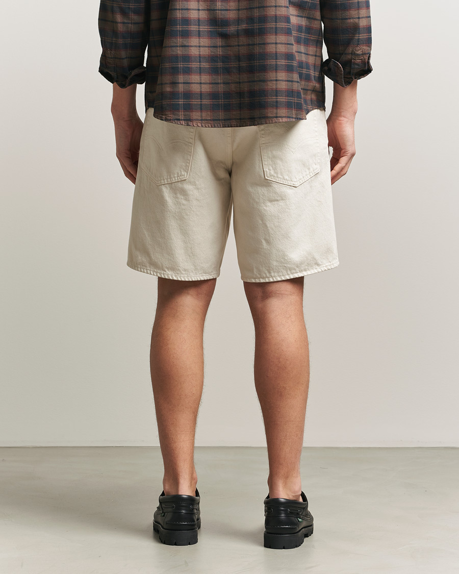 Homme | Shorts | Levi's | 468 Loose Denim Shorts Ecru Bone
