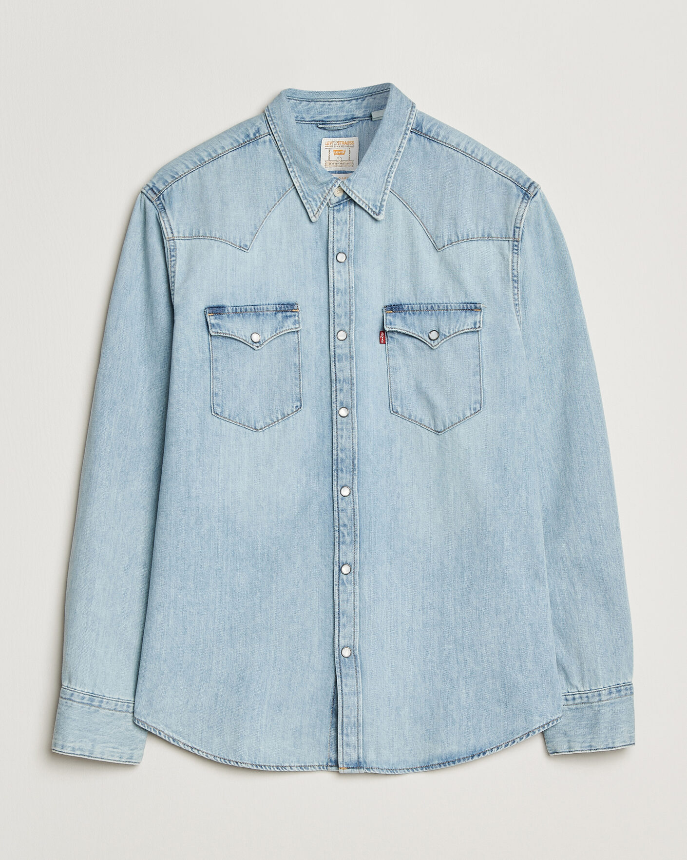 Homme | Chemises | Levi's | Barstow Western Standard Shirt Worn In Blue