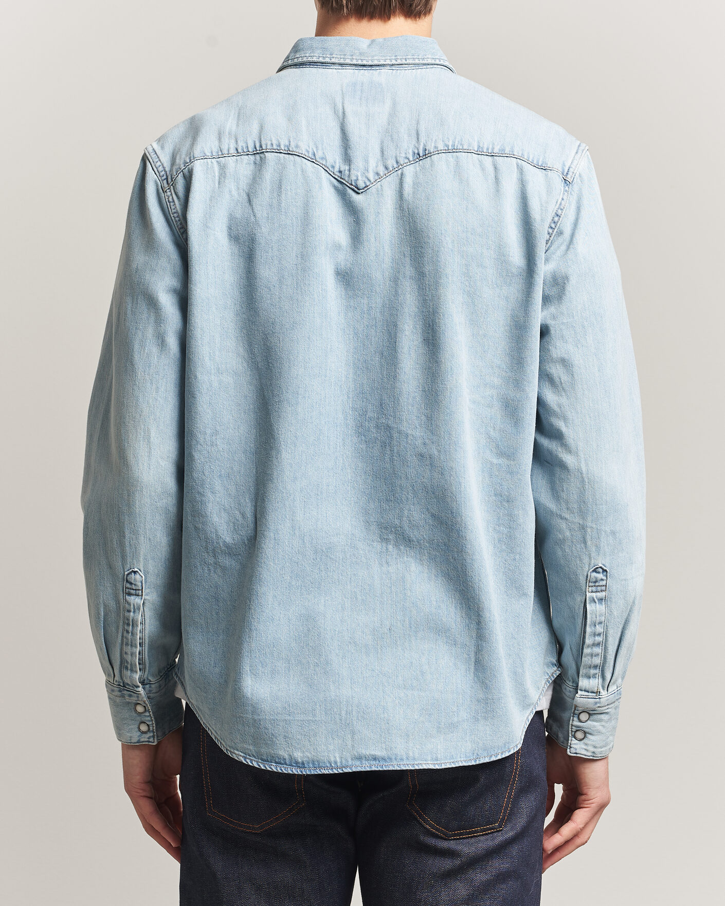 Homme | Chemises | Levi's | Barstow Western Standard Shirt Worn In Blue