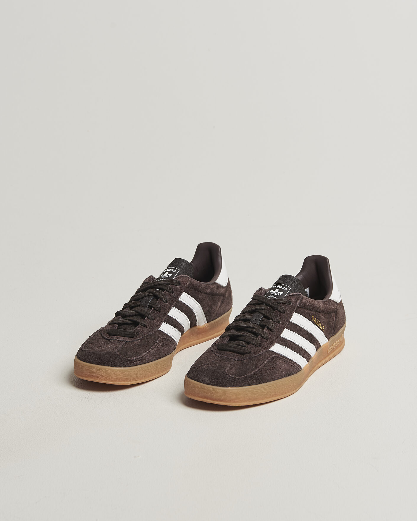 Homme | Baskets | adidas Originals | Gazelle Indoor Sneaker Brown/White