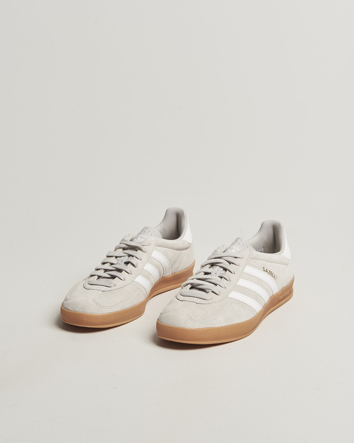 Homme | Baskets | adidas Originals | Gazelle Indoor Sneaker Light Grey/White