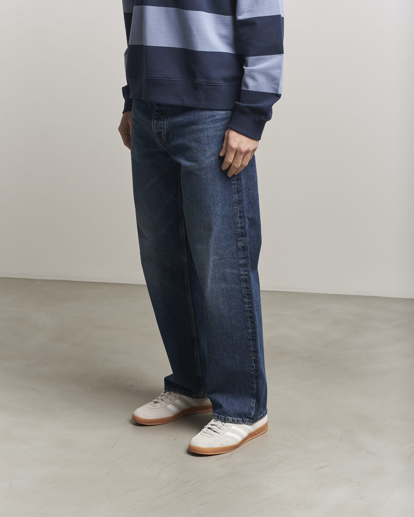 Homme | Baskets | adidas Originals | Gazelle Indoor Sneaker Light Grey/White