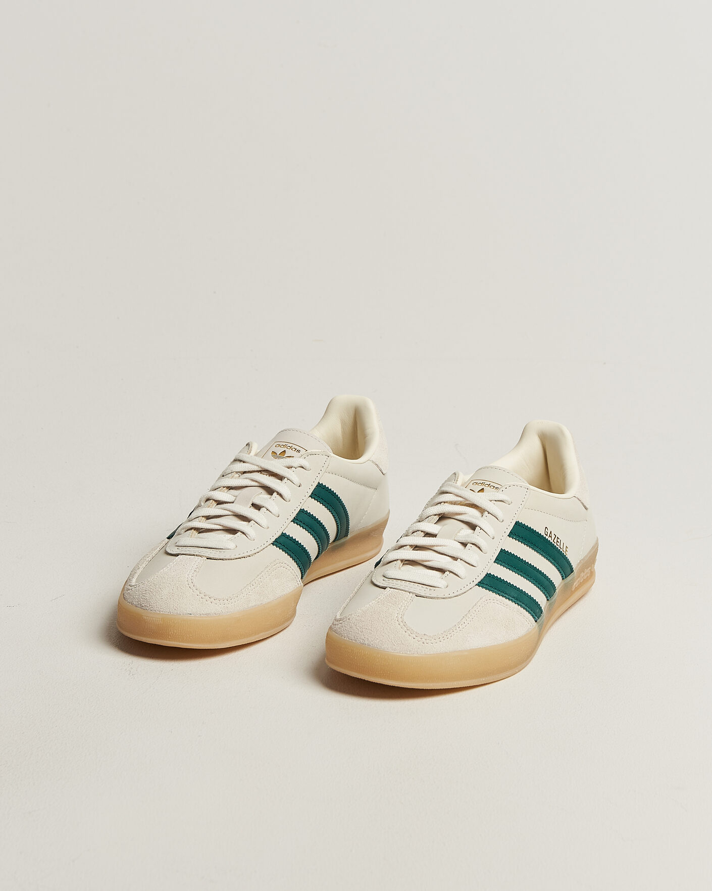Homme | Baskets | adidas Originals | Gazelle Indoor Sneaker Beige/Green