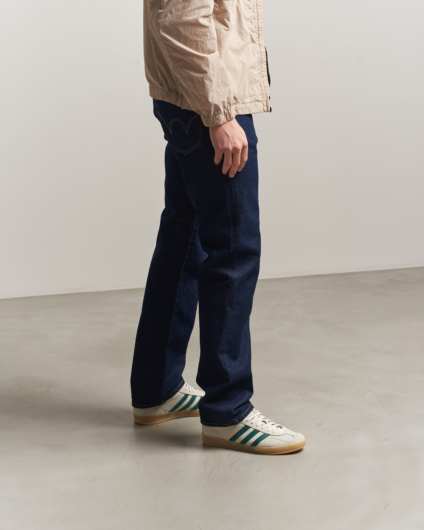 Homme | Baskets | adidas Originals | Gazelle Indoor Sneaker Beige/Green