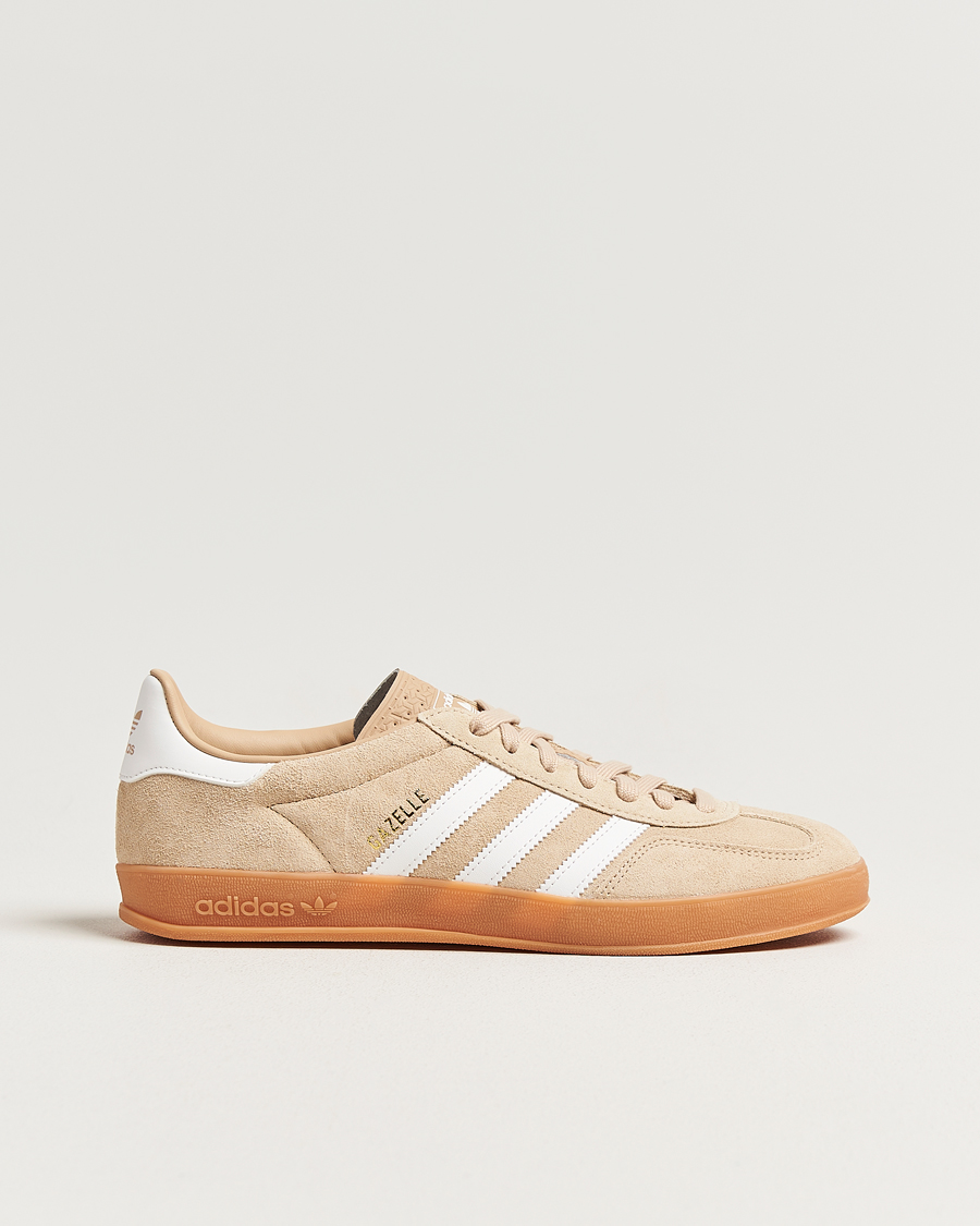 Homme | Baskets | adidas Originals | Gazelle Indoor Sneaker Beige/White