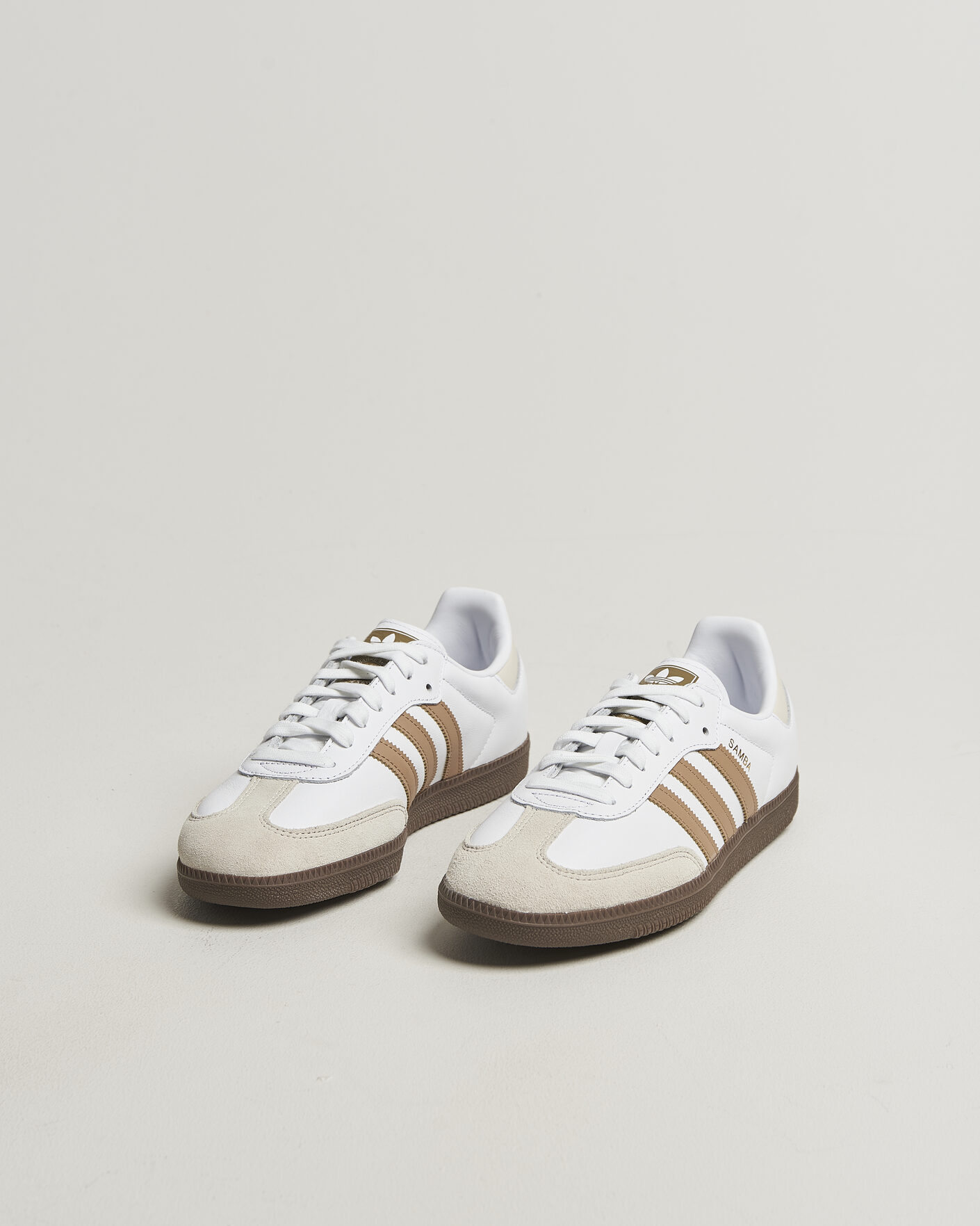 Homme | Baskets | adidas Originals | Samba OG Sneaker White/Brown