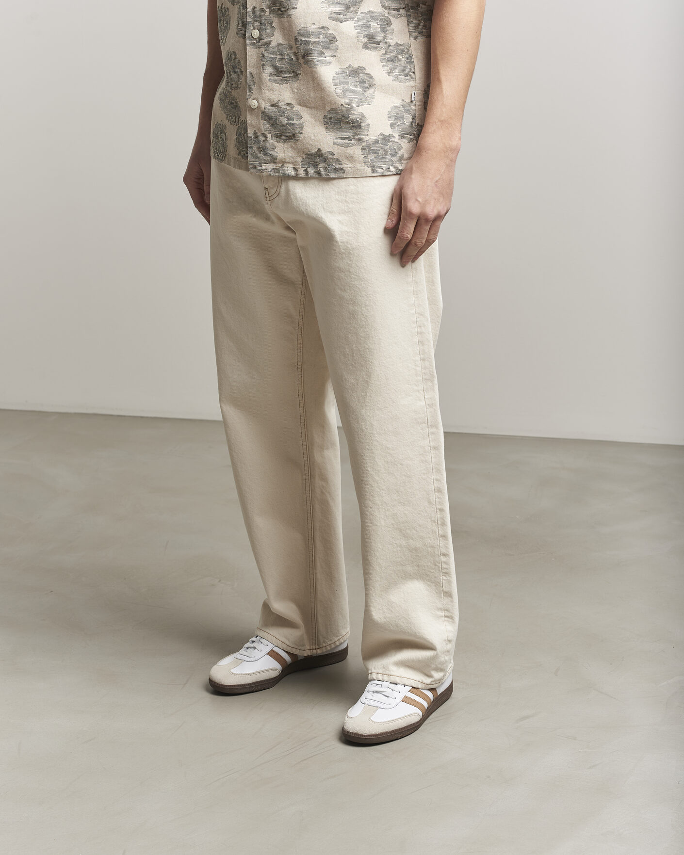 Homme | Baskets | adidas Originals | Samba OG Sneaker White/Brown