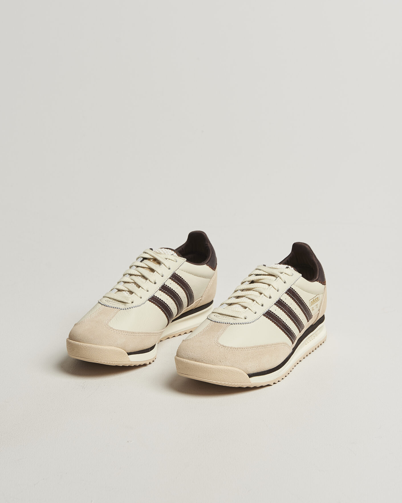 Homme | Baskets | adidas Originals | SL 72 RS Sneaker Off White/Brown