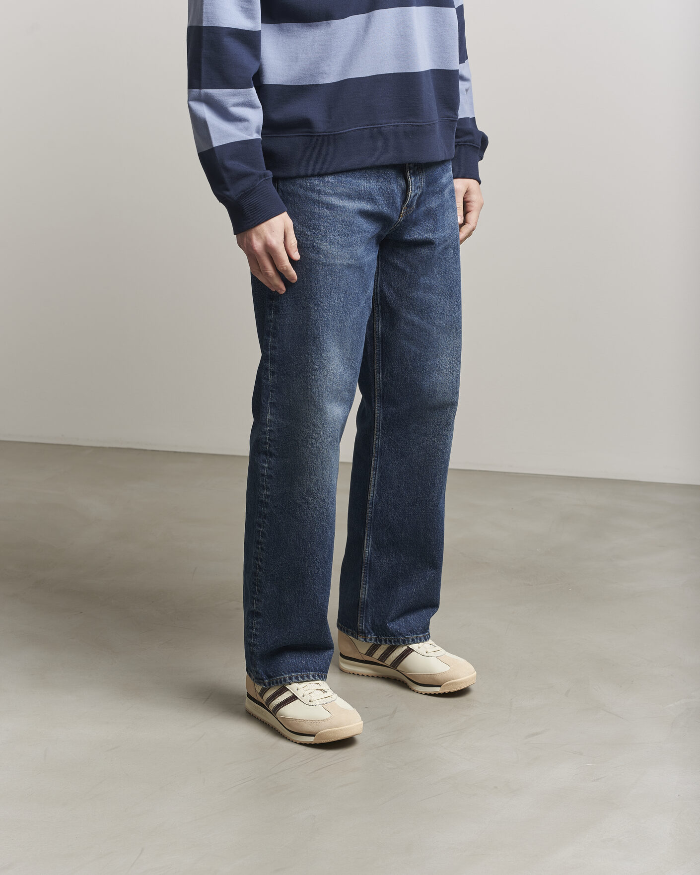 Homme | Baskets | adidas Originals | SL 72 RS Sneaker Off White/Brown