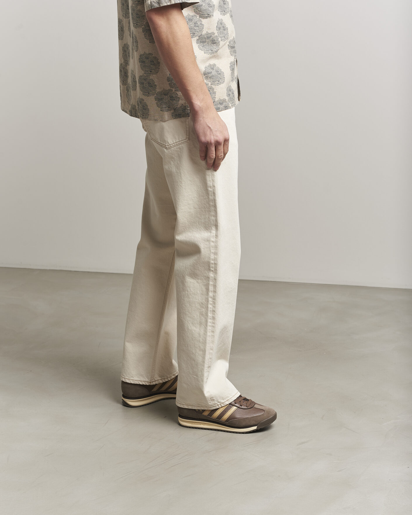 Homme | Baskets | adidas Originals | SL 72 RS Sneaker Brown/White