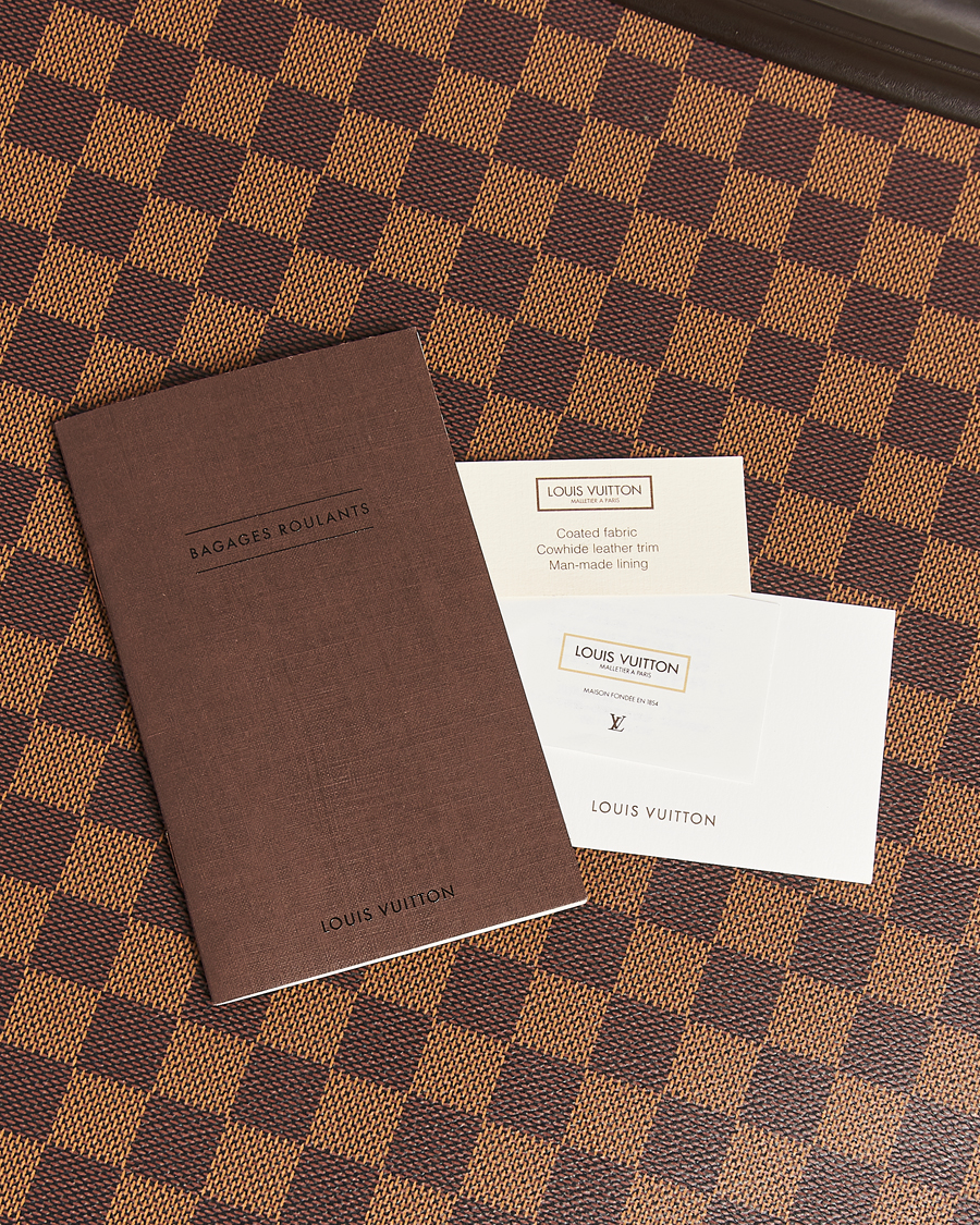 Homme | Pre-Owned & Vintage Bags | Louis Vuitton Pre-Owned | Pegase Trolley Case 50 Damier Ebene