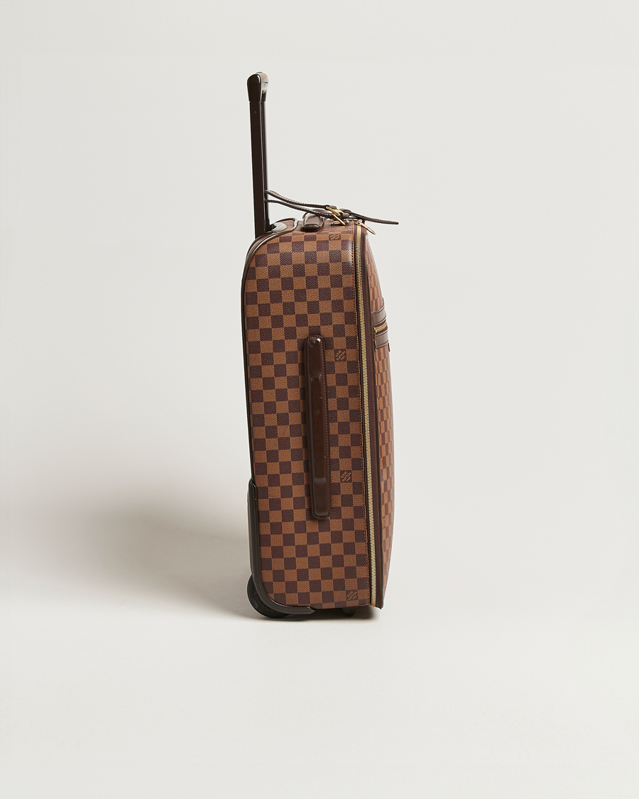 Homme | Louis Vuitton Pre-Owned Pegase Trolley Case 50 Damier Ebene | Louis Vuitton Pre-Owned | Pegase Trolley Case 50 Damier Ebene