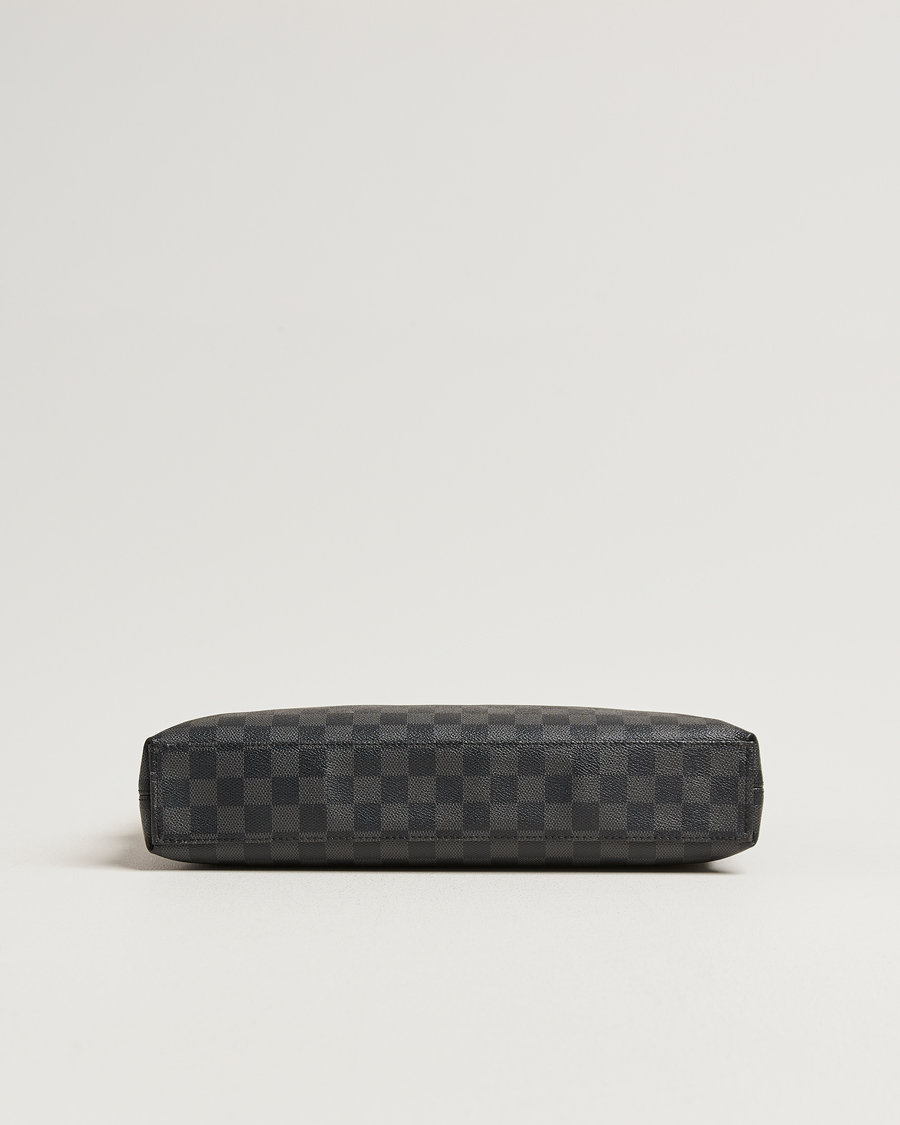 Homme | Pre-Owned & Vintage Bags | Louis Vuitton Pre-Owned | Porte Documents Jour Damier Graphite