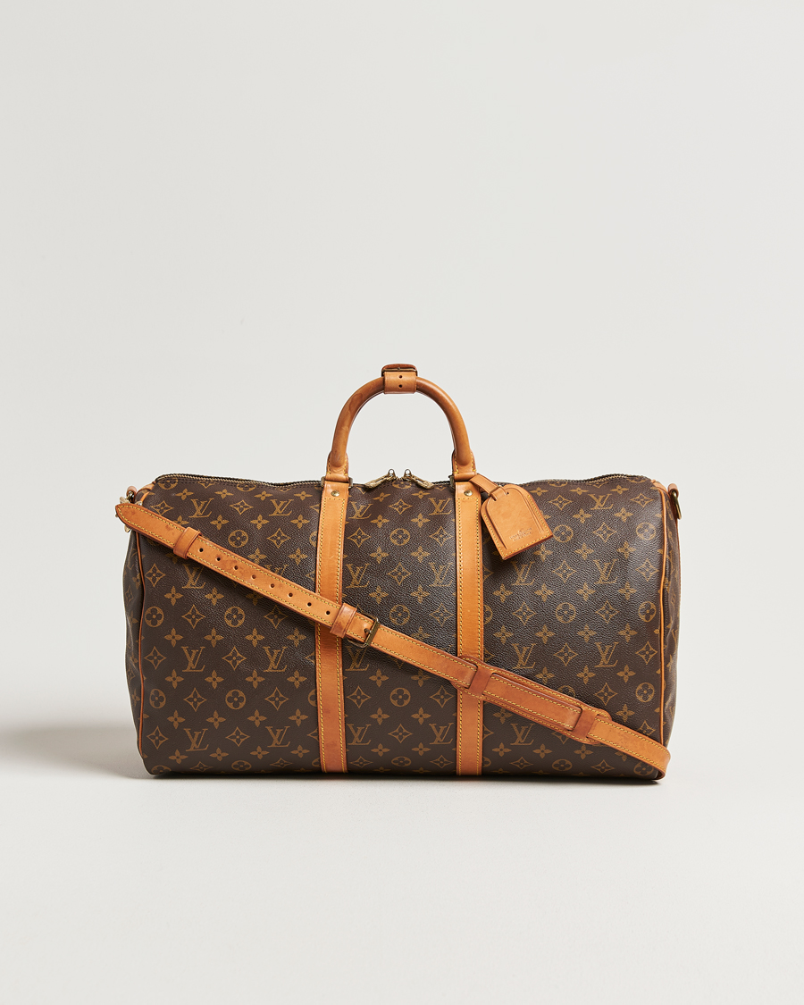 Homme | Pre-Owned & Vintage Bags | Louis Vuitton Pre-Owned | Keepall Bandouliére 50 Monogram