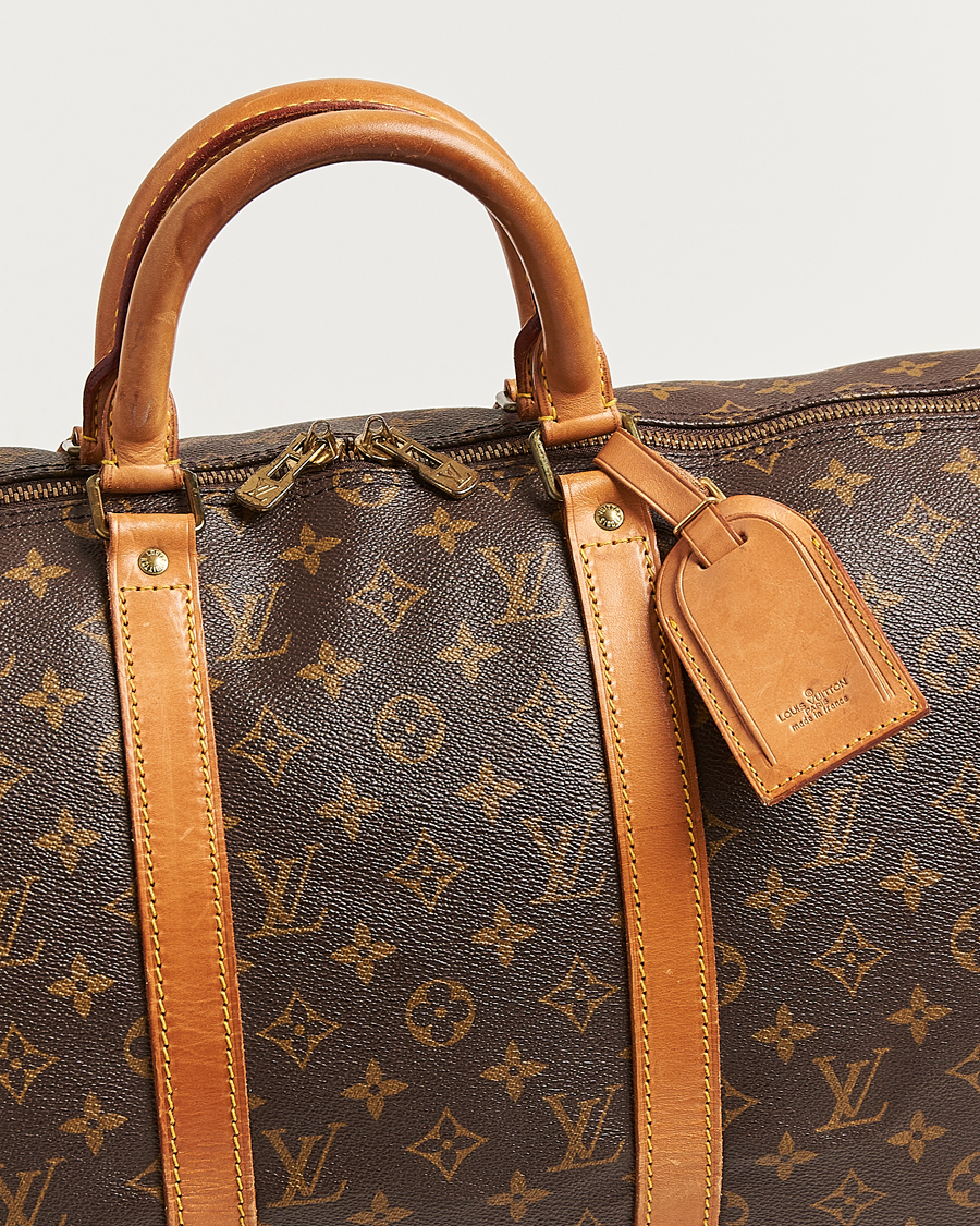 Homme | Pre-Owned & Vintage Bags | Louis Vuitton Pre-Owned | Keepall Bandouliére 50 Monogram