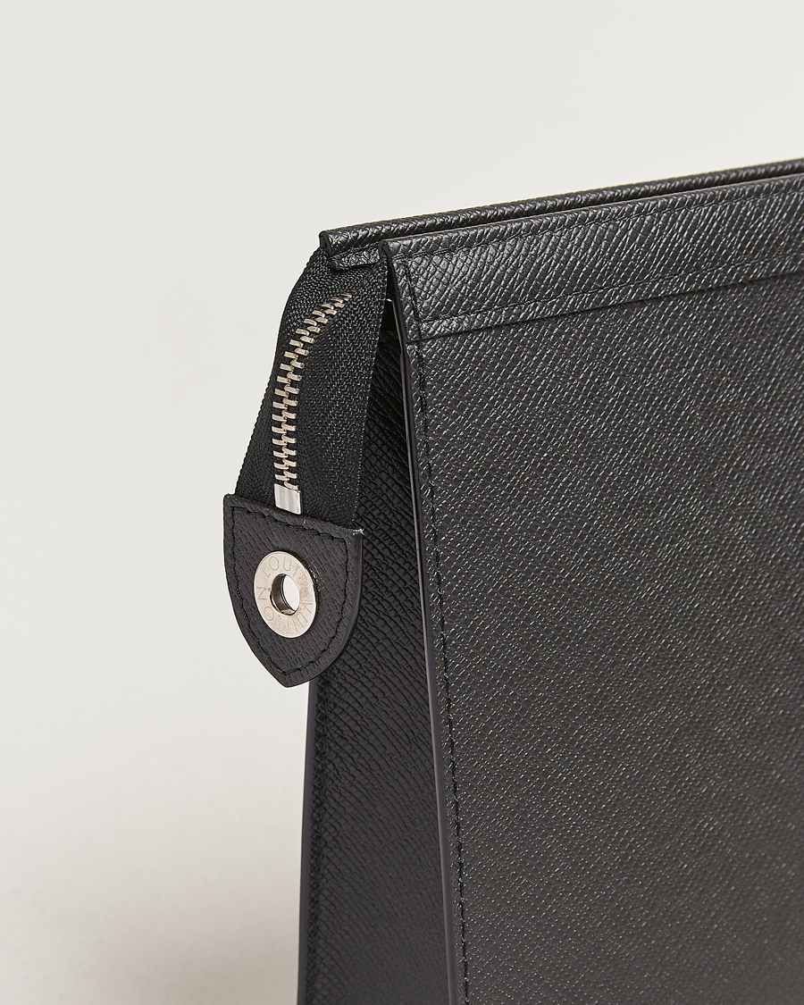 Homme | Pre-Owned & Vintage Bags | Louis Vuitton Pre-Owned | Pochette Voyage Taiga MM Black