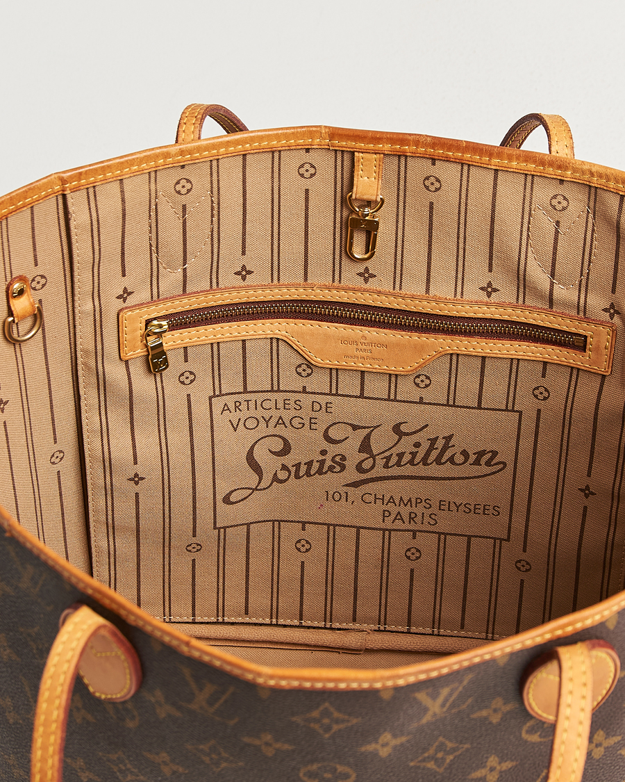 Homme | Pre-Owned & Vintage Bags | Louis Vuitton Pre-Owned | Neverfull MM Monogram