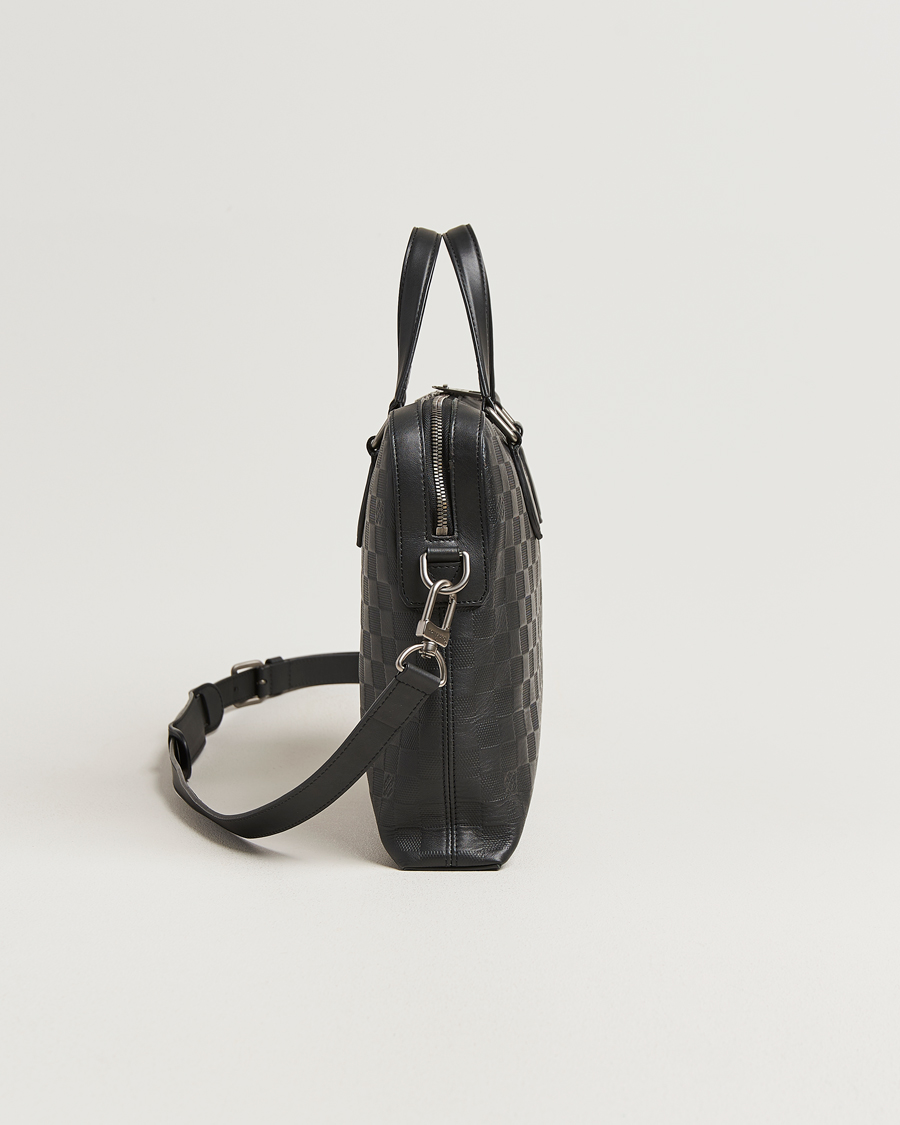 Homme | Louis Vuitton Pre-Owned Porte Documents Studio Damier Infini | Louis Vuitton Pre-Owned | Porte Documents Studio Damier Infini