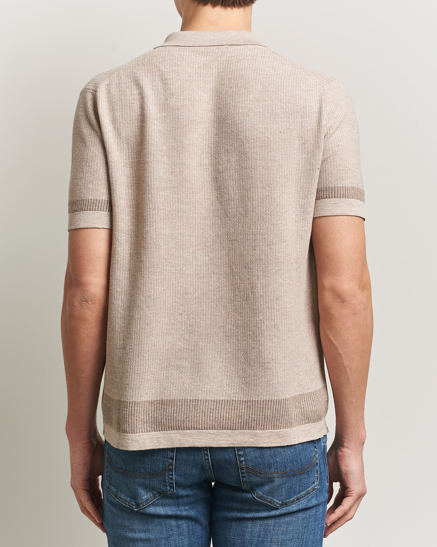 Homme | Chemises | Brioni | Cotton/Linen Cuban Shirt Beige