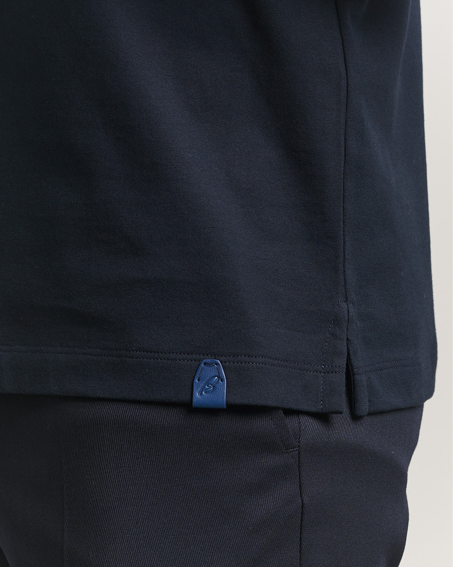 Homme | T-shirts | Brioni | Short Sleeve Cotton T-Shirt Navy