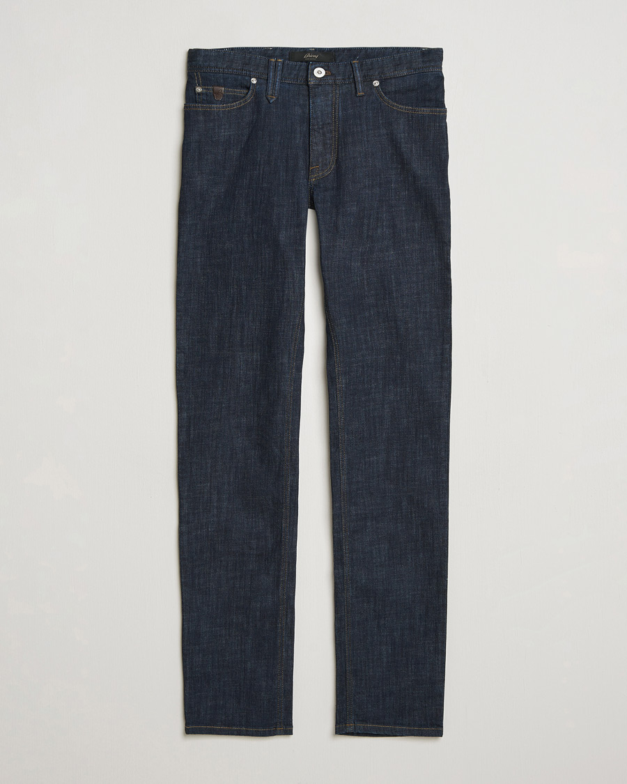 Homme | Pantalons | Brioni | 5-Pocket Denim Dark Blue Wash
