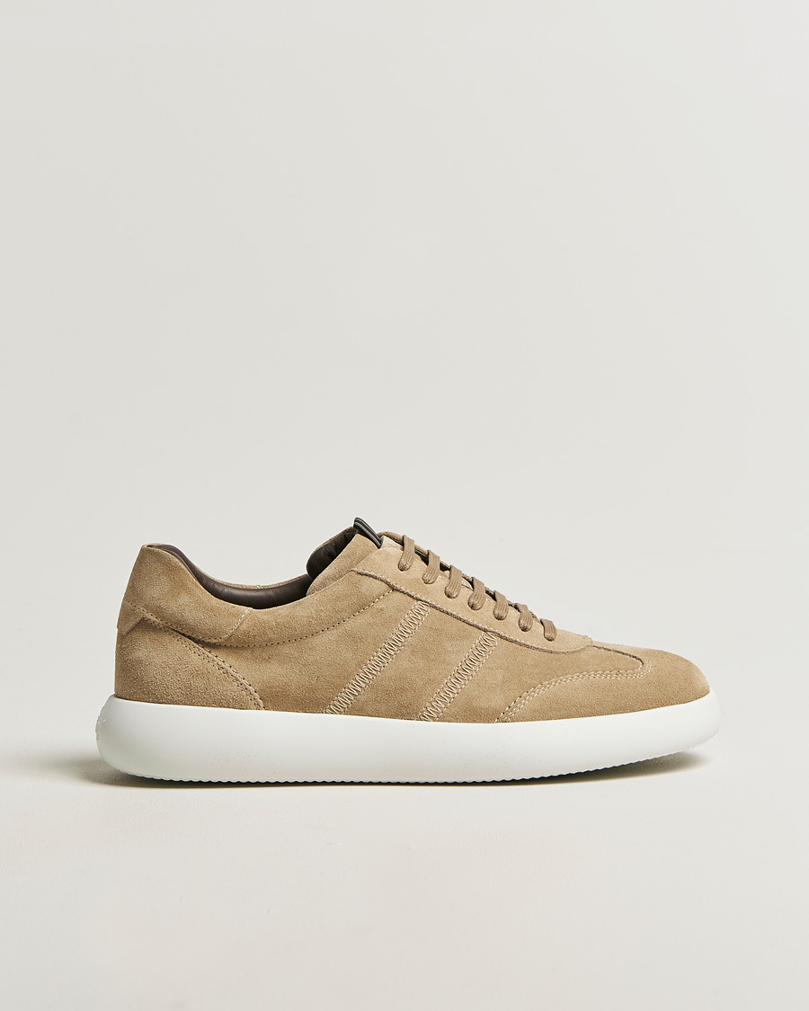 Homme | Baskets | Brioni | Cassetta Sneakers Beige Suede
