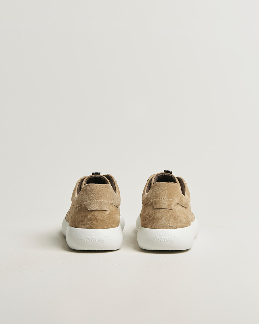 Homme | Baskets | Brioni | Cassetta Sneakers Beige Suede