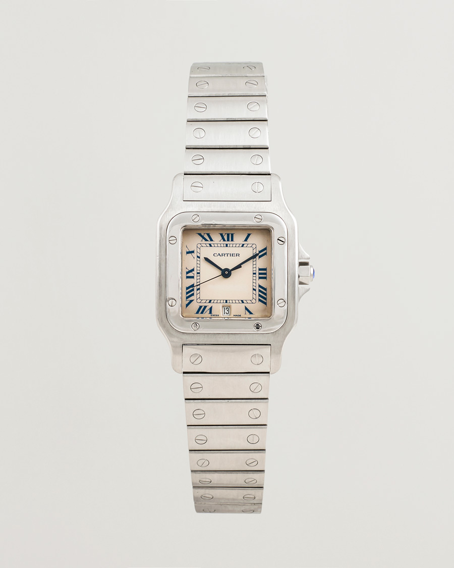 Homme | Pre-Owned & Vintage Watches | Cartier Pre-Owned | Santos Galbee