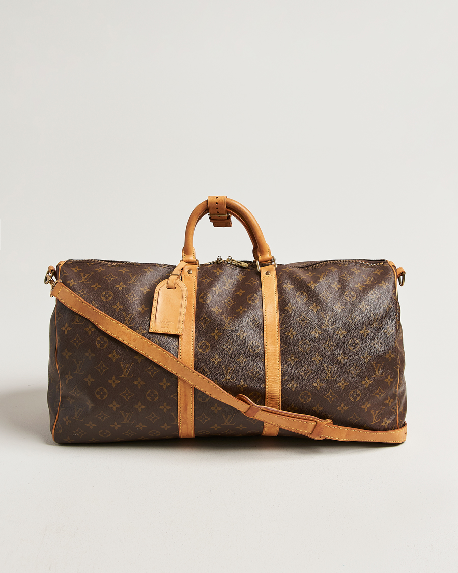 Homme | Pre-Owned & Vintage Bags | Louis Vuitton Pre-Owned | Keepall Bandouliére 55 Monogram