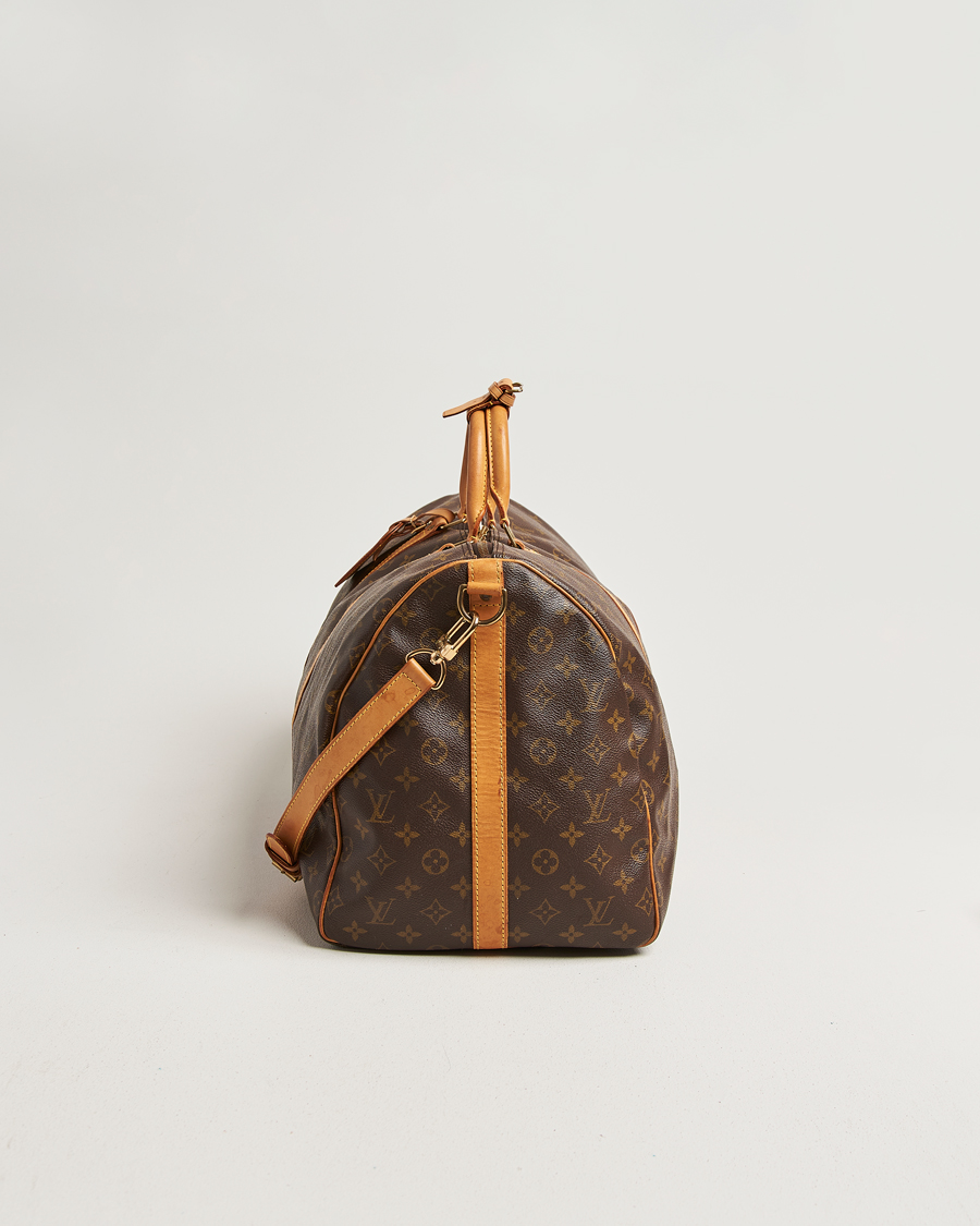 Homme | Pre-Owned & Vintage Bags | Louis Vuitton Pre-Owned | Keepall Bandouliére 55 Monogram