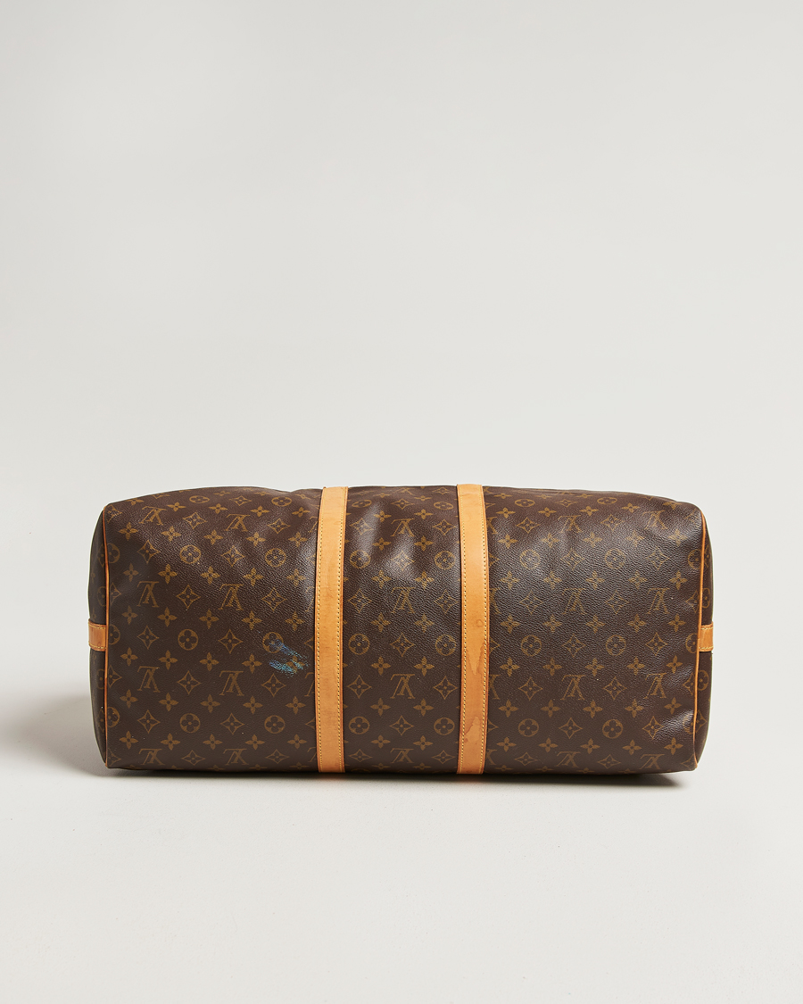 Homme | Pre-Owned & Vintage Bags | Louis Vuitton Pre-Owned | Keepall Bandouliére 55 Monogram