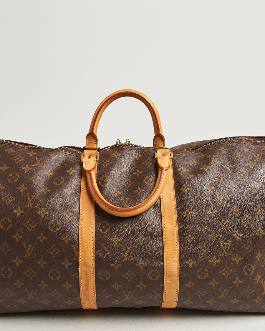 Homme | Pre-Owned & Vintage Bags | Louis Vuitton Pre-Owned | Keepall Bandouliére 55 Monogram