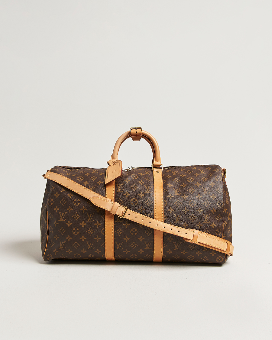 Homme | Pre-Owned & Vintage Bags | Louis Vuitton Pre-Owned | Keepall Bandouliére 50 Monogram